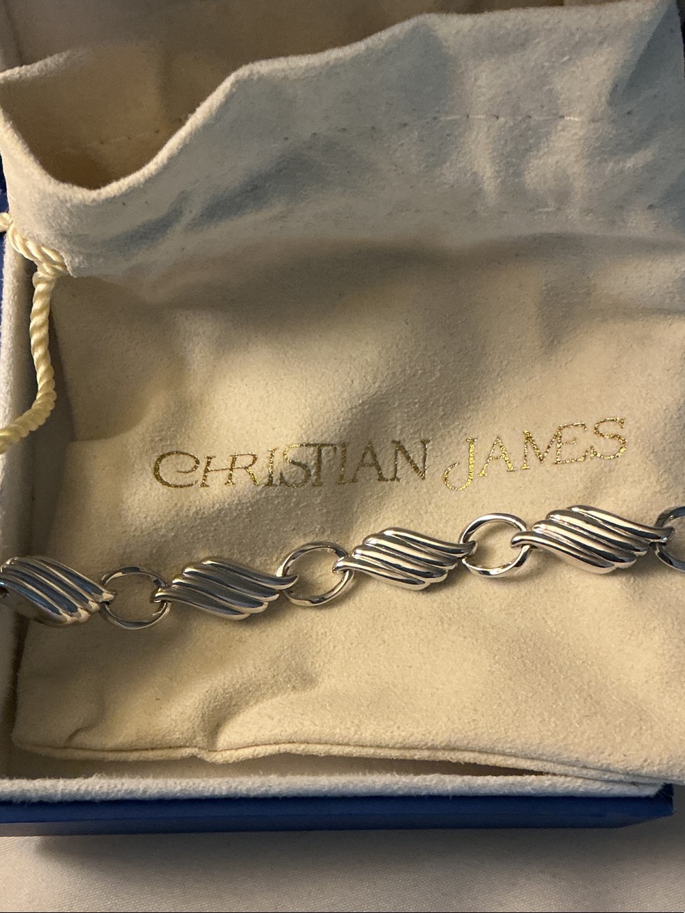 Christian James Silver by Scott Grimes
Link bracelet
